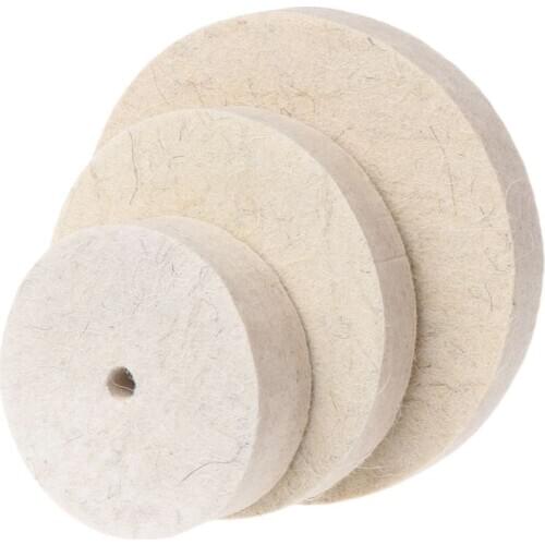 Drill Grinding Wheel Buffing Wheel Felt Wool Polishing Pad Abrasive Disc For Bench Grinder Rotary Tool Easy To Use
