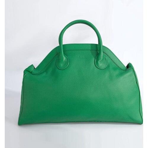 Genuine Leather Bag Tote 100% Natural Real Cowhide Handbags Casual Solid Shoulder Bags Luxury Fashion Large Tote for Women 2021