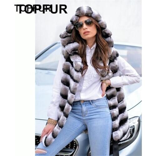 Женские меховые жилетки TOPFUR China At AliExpress