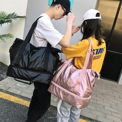 Women Travel Bags wholesale dry wet separation exercise large capacity Yoga Bag female sports training fitness Logo