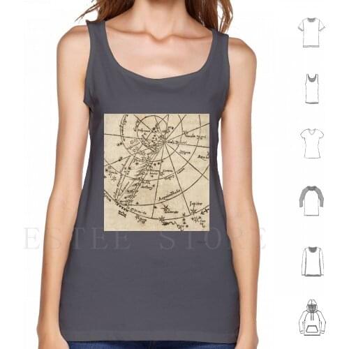 Ye Olde Star Mappe Tank Tops Vest Sleeveless Designer Magic Myth Fortune Medium Psychic Starchart Cool Magician
