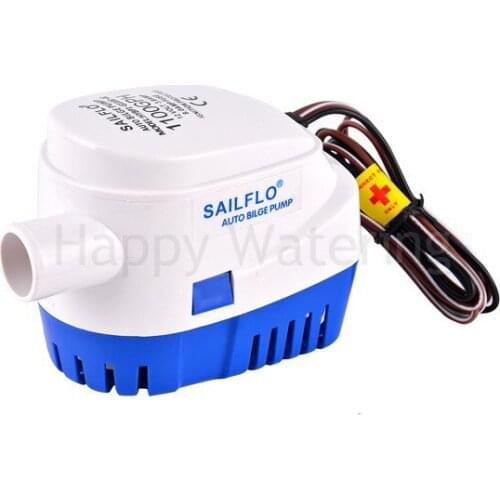 DC12V/24V Automatic Submersible Boat Bilge Solar Water Pump 1100GPH Submersible Pump