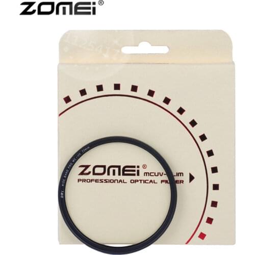 Zomei MCUV 16 Layer Filter Slim Glass MCUV Lens Filter for Canon NIkon Hoya Sony DSLR Camera Lens 40.5/52/55/58/62/67/72/77/82mm