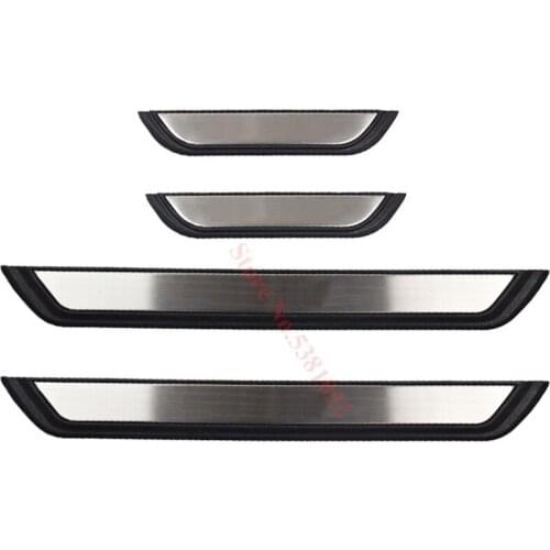 For Mazda CX3 CX-3 2020 2019 2017 2018 Accessories Door Sill Scuff Plate Welcome Pedal Stainless Steel Car Styling