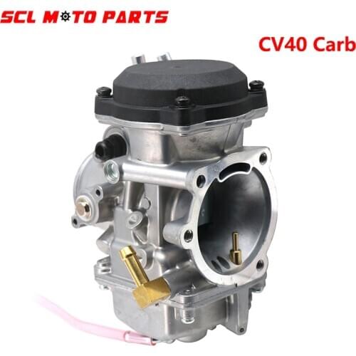 ALconstar-CV40 Motorcycle Carburetor Engine Carb CV40 With High Performance Keihin 40mm For Harley Dana Electra Glide FatBoy