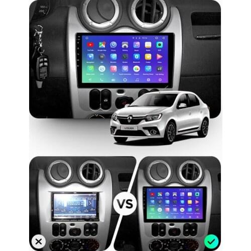 For Renault Logan 2009-2013 Android Car radio Player Video GPS Navigation 360 camera Auto Stereo Multimedia Video carplay 4G SIM