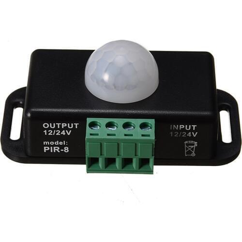 6A DC PIR Infrared IR Motion Sensor Switch LED Light Lighting Detector Switch Accessories 12V-24V