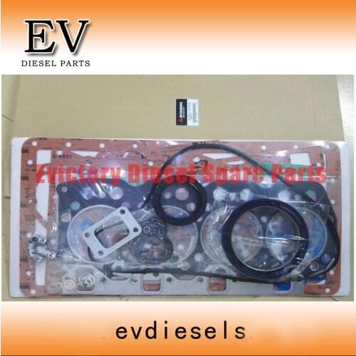 For Mitsubishi forklift S6E piston ring + gasket kit and cylinder liner