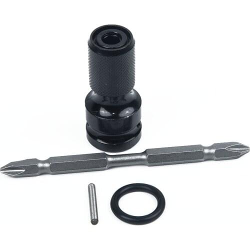 Shaft Socket Adapter Driver 4pcs/Set Nut-on bit Hex 100mm Steel Screw Extension Drill Bit Air Impact Wrench New