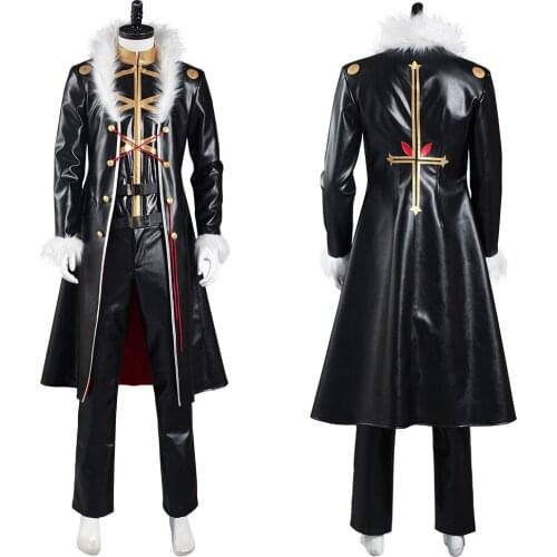 Anime Hunter x Hunter Kulolo lushilufelu Cosplay Costume Pants Vest Coat Halloween Carnival Suit Boy Men Christmas Gift