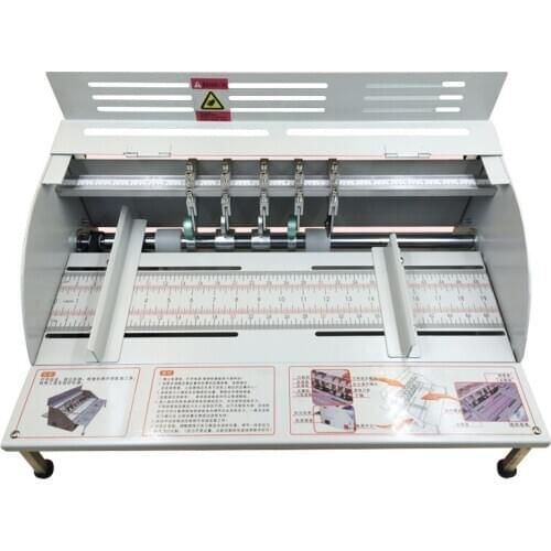 Electric Creasing Machine Greeting Card business Card Crease Machine Color Page Solid Line Dotted Line Multifunction Big Motor