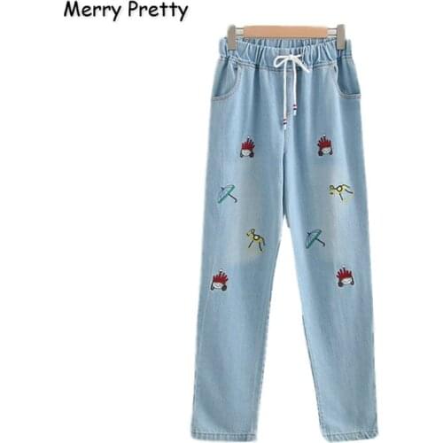 Женские свободные джинсы Merry Pretty China At AliExpress