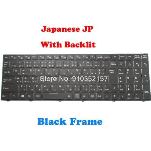 Laptop With Backlit JP Keyboard For Gigabyte Sabre 15 W8 15-K 15-G Sabre 17 Japanese JP Black Sabre 15 GTX1050 15 GTX1050TI