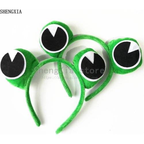 New Halloween frog headband Childrens Day classic hot sale carnival party decoration props factory direct