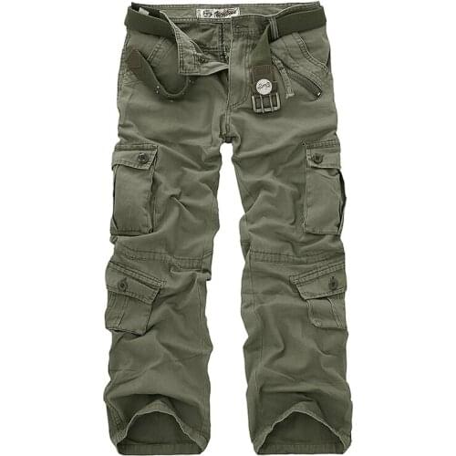 New Military Men‘s Cargo Pants Camouflage Trousers Men Fashion Streetwear Jogging Tactical Pants For Man Dropshipping