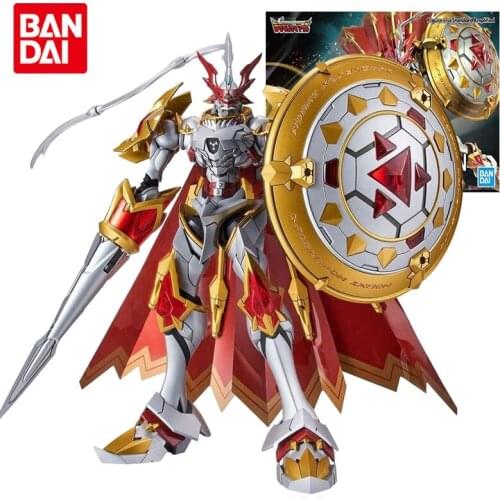 Original Bandai Genuine Digimon Adventure Digimon Monster Figure-Rise Standard Dukemo Gallantmon Anime Action Figures Model Toys
