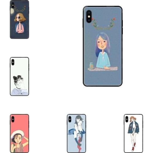 Cartoon Personal For Galaxy A5 A6 A7 A8 A10 A10S A20 A20S A20E A21S A30 A30S A40 A50 A70 A71 A70E Black Soft TPU Coque Case