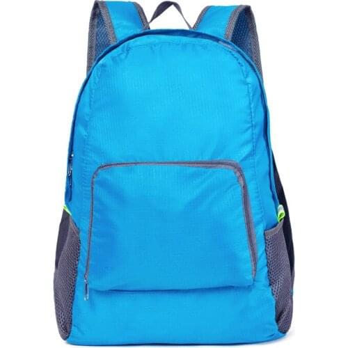 Man Women Lightweight Foldable Backpack Casual Style Trip Bags Business Travel Bag Light Waterproof Backpack