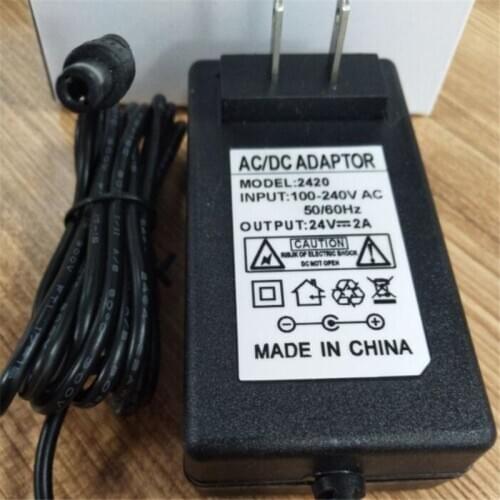 Universal Power Adapter 24V 2A 1.5A 100～240VAC Power Supply LED Health Care Machine Electronic Equipment Audio-visual Products