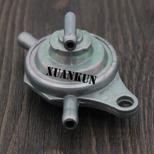 XUANKUN Pedal Motorcycle GY6 Three Way Tank Switch Fuel Tank Switch