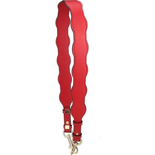 Women Bag Accessories Wide Shoulder Bag Strap Pu Leather Long Strap Belt For Crossbody Solid Color Ruched Straps Drop Shipping