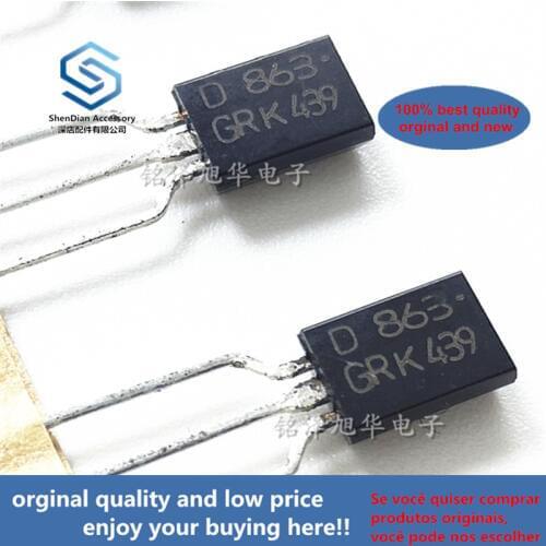 10pcs 100% orginal new best qualtiy KTD863-GR D863-GR D863 GR TO-92L real photo