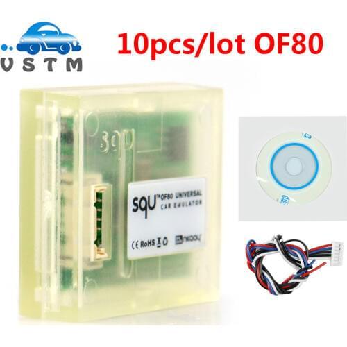 10pcs SQU OF80 Universal Car Emulator SQU OF68 Car Emulator Signal Reset Immo Programs Place ESL For Seat Occupancy Sensor Tool