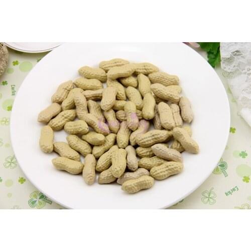 50 PC artificial false peanut fruit of artificial food model house kitchen party decoration books/teaching props 04016008