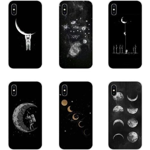 Accessories Phone Shell Covers Moon Star For Samsung Galaxy S2 S3 S4 S5 Mini S6 S7 Edge S8 S9 S10E Lite Plus