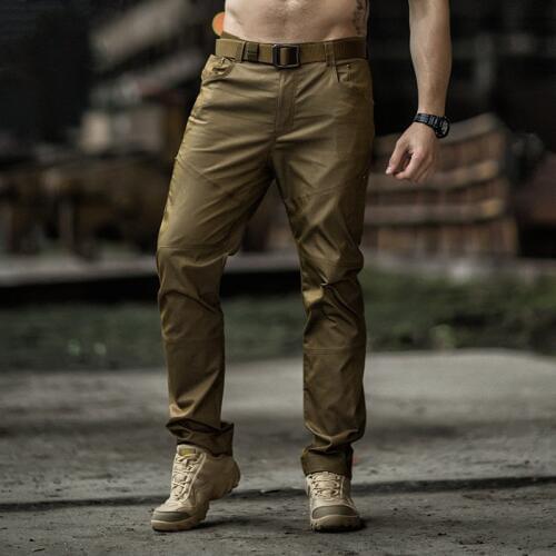 Army Fan Training Tactical Military Trousers Outdoor Hiking Climb Straight Cargo Pants Elastic Breathable Multi Pocket Overalls