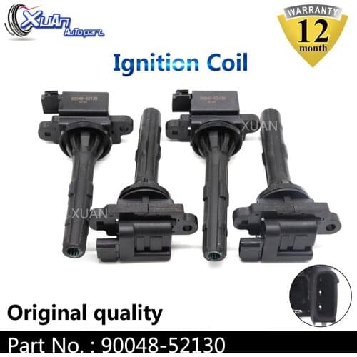 XUAN High Quality Car Ignition Coil 90048-52130 For Toyota Avanza Cami Duet Sparky 1.3L K3VE 9004852130