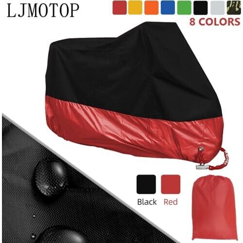 Motorcycle Cover Universal Outdoor Uv Protector Dustproof Rain Cover for Kawasaki KLX125 250 KDX125 250
