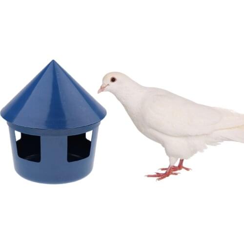 Pigeon Feeder Water Food Feeding Birds Hanging Cage Bowls Pet Supplies 19.5x19.8x22cm