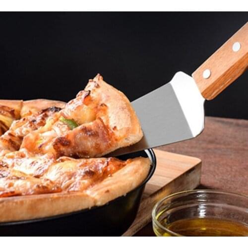 Pizza Shovel Server Spatula Cake Holder Transfer Cookie Spatula Stainless Steel Pizza Shovel Pastry Server Cake Tools