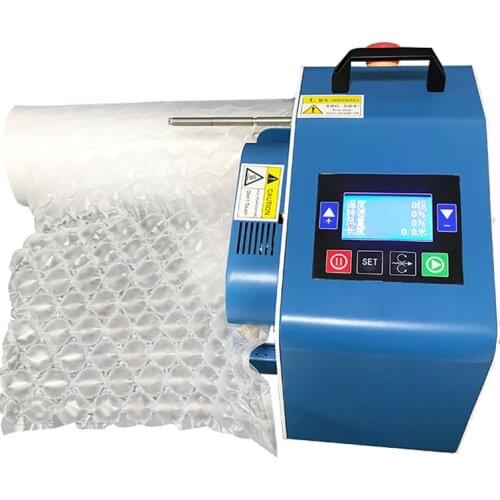 Multifunction Buffer Air Cushion Machine Gourd Film Bubble Film Air Pillow Filling Bag Automatic Inflator Bubble Machine Tools