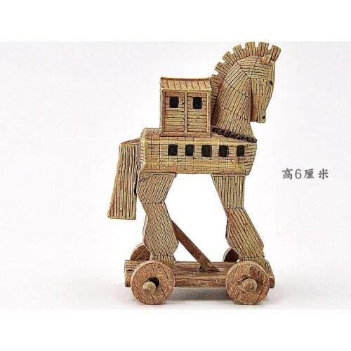 Pvc figure model Trojan Horse