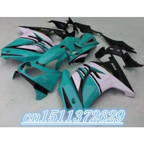 Dor-hot sales Fairing for green white black KAWASAKI Ninja ZX-250R 2008-2012 ZX 250R 08 09 10 11 12 2008 2009 2010 2011 2012 D