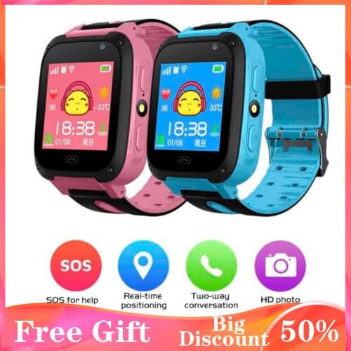 Q10 Childrens Smart Watch SOS Phone Watch Smartwatch For Kids With Sim Card Photo Waterproof IP67 Kids Gift For IOS Android