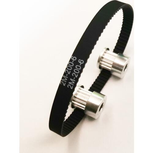 Timing Belt Pulley 2GT 17teeth 17teeth Reduction 1:1/1:1 3D printer accessories GT2 belt width 6mm Bore 5&5mm CNC accessories