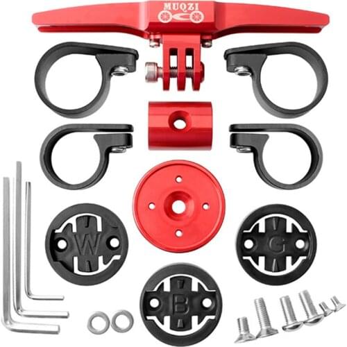 Bike Computer Camcorder,Bike Camera Mount, TT Triathlon Handlebar Code Table Fixing Bracket to The Camera Base