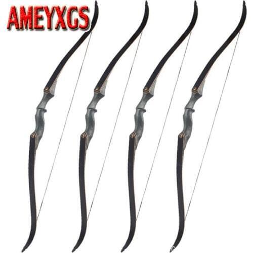 60 Inch Archery Draw weight 30-60lbs Right Hand Black Hunter Takedown Recurve Bow Shooting Accessories