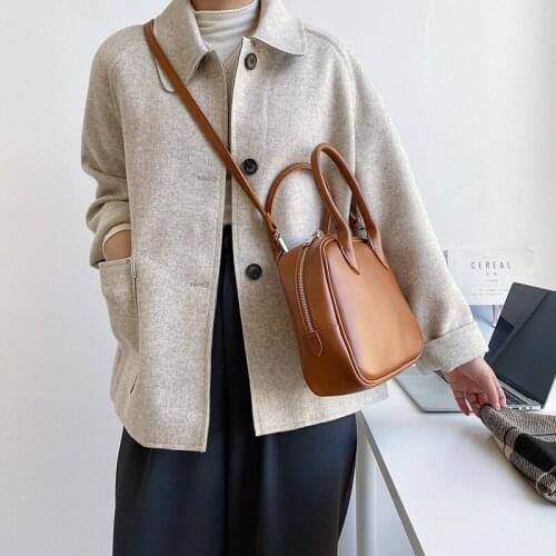 Female bag fashion lady shoulder bag diagonal bag retro portable tote bag womens crossbody bags for mobile phone