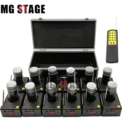 12 pcs receiver cold fountain stage sparkler spark system machine indoor outdoor wedding for firing system fireworks