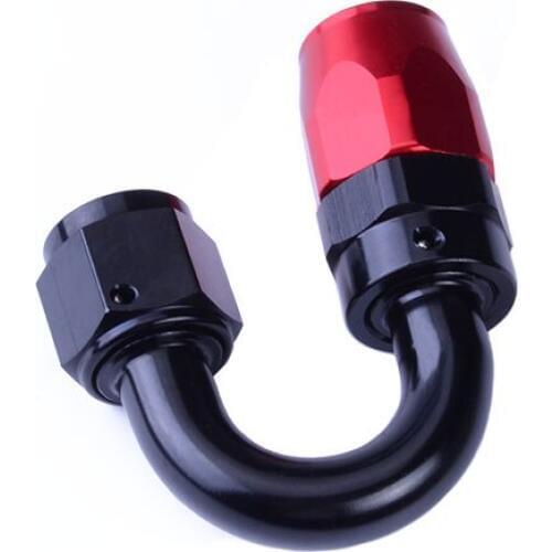 AN 4 6 8 10 12 Swivel Hose Aluminium Fitting AN Fittings Adapter Reusable Hose End Oil Fuel