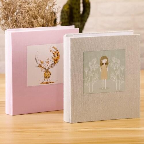 6-inch plastic 4D200 photo albums, interstitial albums childrens photos photo studio albums
