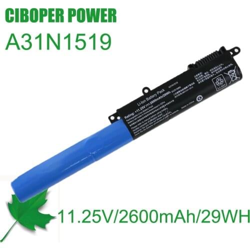 Laptop Battery A31N1519 29WH 11.25V for X540 X540L X540LA X540LJ X540S X540SA X540SC X540YA A540 A540LA F540SC R540S R540SA