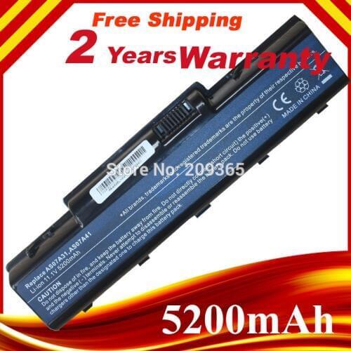 Laptop Battery for Acer Aspire 5740 4740g 5740g 5542g 4930g 5738zg 4736 AS07A31 AS07A32 battery AS07A41