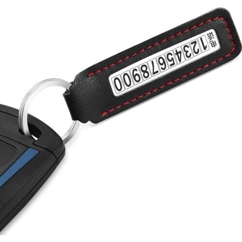 Anti-lost Phone Number Car Keychain For Fiat 500 Opel Insignia Suzuki Swift Sx4 Hyundai Ix35 Creta Ix25 Nissan