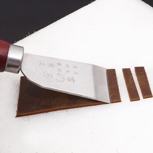 DIY Tools Crop Cut Handmade Leather Craft Skiving Sharp Handle Knife Accessories Professional Handicraft NEW Artistic Quality