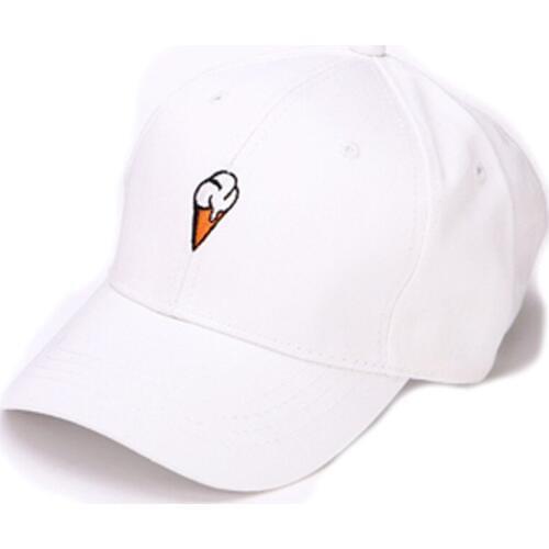 2018 Unisex Men Women Golf Embroidery Icecream Cap Peaked Hat HipHop Curved Strapback Snapback Baseball Cap adjustable Sun Hats